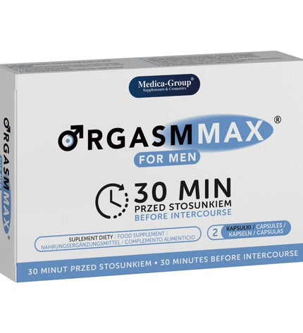 MEDICA GROUP - ORGASM MAX POUR HOMMES 2 CAPSULES by MEDICA GROUP