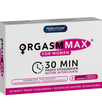 MEDICA GROUP - ORGASM MAX POUR FEMMES 2 CAPSULES by MEDICA GROUP