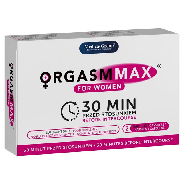 MEDICA GROUP - ORGASM MAX POUR FEMMES 2 CAPSULES by MEDICA GROUP