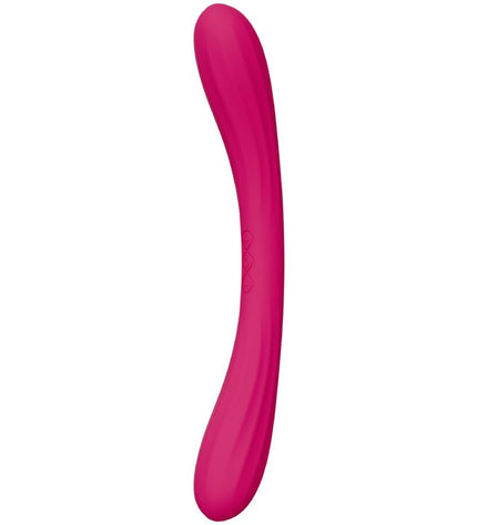 LELO - BOOMERANG VIBRATEUR À DOUBLE EXTRÉMITÉ CERISE by LELO