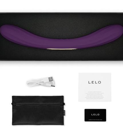 LELO - BOOMERANG VIBRATEUR À DOUBLE EXTRÉMITÉ VIOLET by LELO