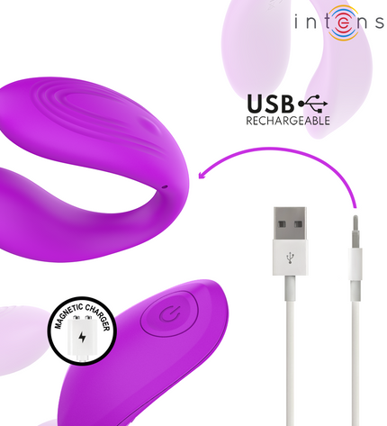 INTENSE - NORA STIMULATEUR À PINCE VIBRANTE VIOLET by INTENSE REMOTE CONTROL