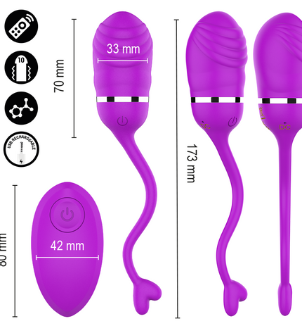 INTENSE - SOOKIE ŒUF VIBRANT À TÉLÉCOMMANDE VIOLET by INTENSE REMOTE CONTROL