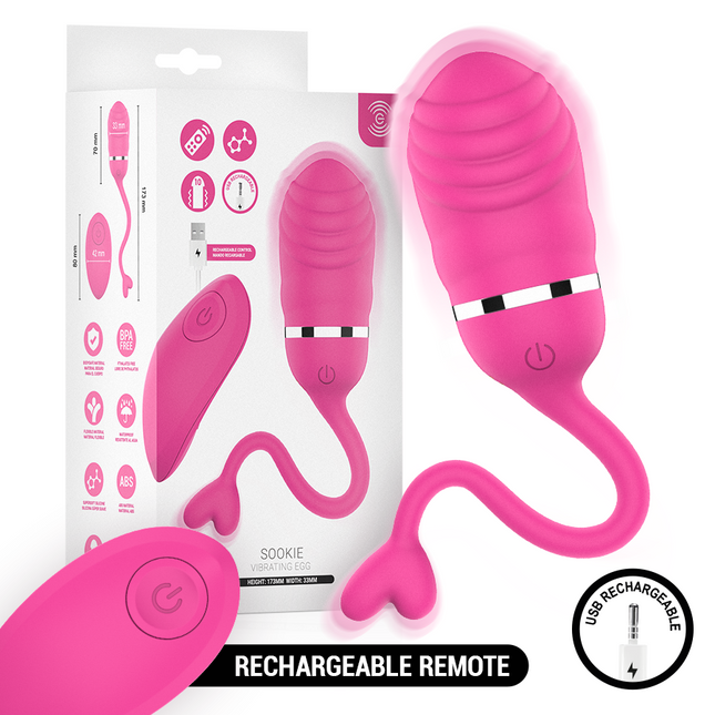 INTENSE - SOOKIE ŒUF VIBRANT ROSE À TÉLÉCOMMANDE by INTENSE REMOTE CONTROL
