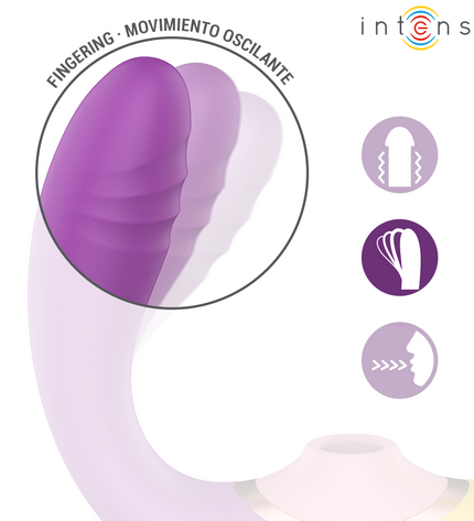 INTENSE - WILLOW STIMULATEUR À SUCCION ET VIBRATION 3 EN 1 by INTENSE HIGH TECH