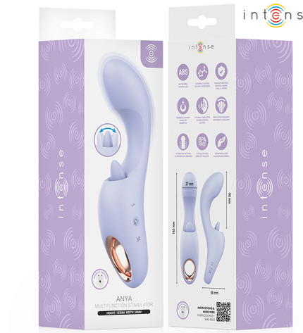INTENSE - ANYA STIMULATEUR DE VIBRATIONS ET DE MOUVEMENTS MULTIFONCTIONNEL by INTENSE HIGH TECH