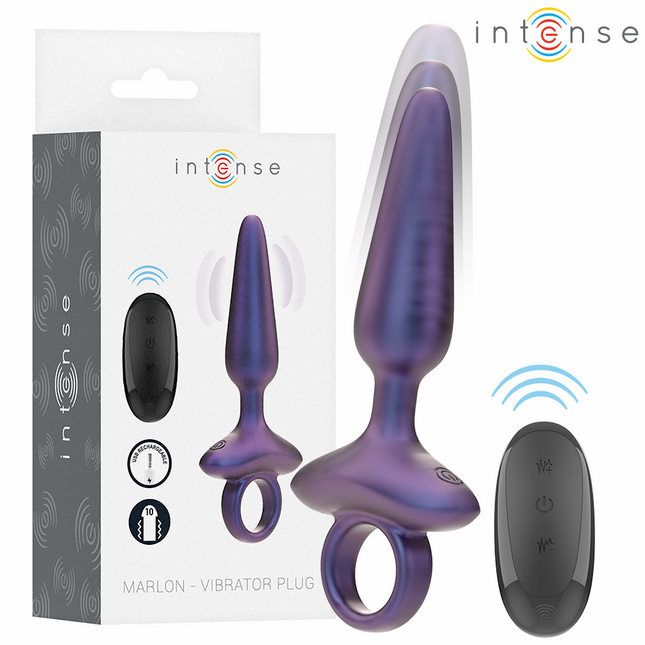 INTENSE - MARLON PLUG ANAL VIBRANT MODÈLE 4 TÉLÉCOMMANDE by INTENSE ANAL TOYS