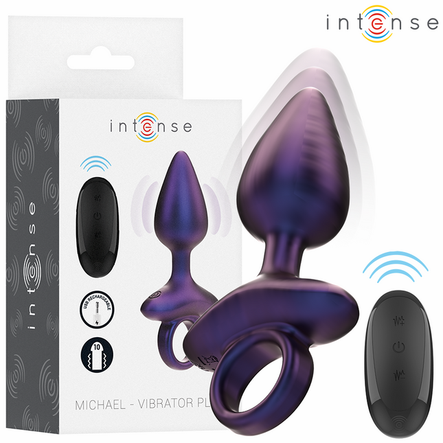 INTENSE - MICHAEL PLUG ANAL VIBRANT MODÈLE 2 TÉLÉCOMMANDE by INTENSE ANAL TOYS