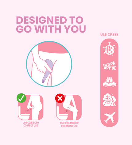 INTIMICHIC - KIBI URINAIRE PORTABLE JETABLE by INTIMICHIC
