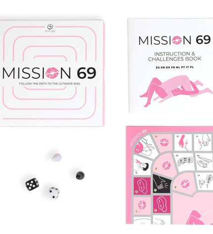 SECRET PLAY - JEU DE SOCIÉTÉ POUR COUPLES "MISSION 69" by SECRETPLAY 100% GAMES