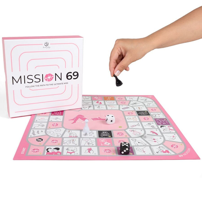 SECRET PLAY - JEU DE SOCIÉTÉ POUR COUPLES "MISSION 69" by SECRETPLAY 100% GAMES