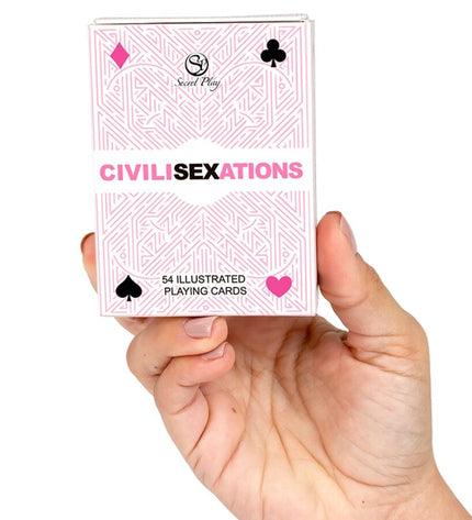 SECRET PLAY - JEU DE CARTES POUR COUPLES "CIVILISEXATIONS" by SECRETPLAY 100% GAMES