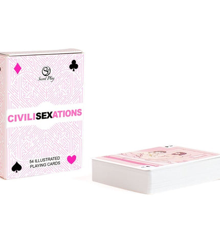 SECRET PLAY - JEU DE CARTES POUR COUPLES "CIVILISEXATIONS" by SECRETPLAY 100% GAMES