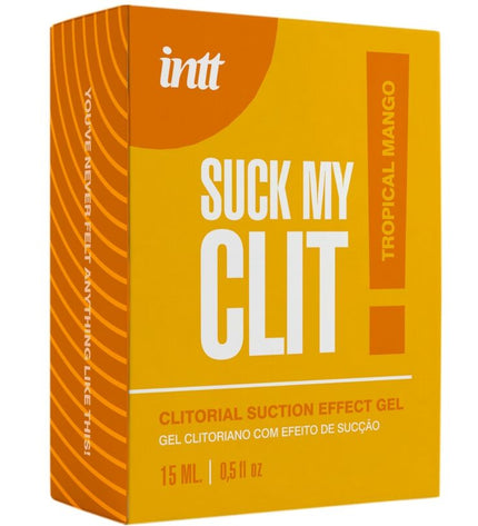 INTT - SUCK MY CLIT GEL EFFET SUCCION PARFUM MANGUE TROPICALE, 15 ML by INTT FOR HER