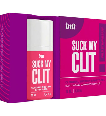 INTT - SUCK MY CLIT GEL EFFET SUCCION FRAISE SAUVAGE 15 ML by INTT FOR HER