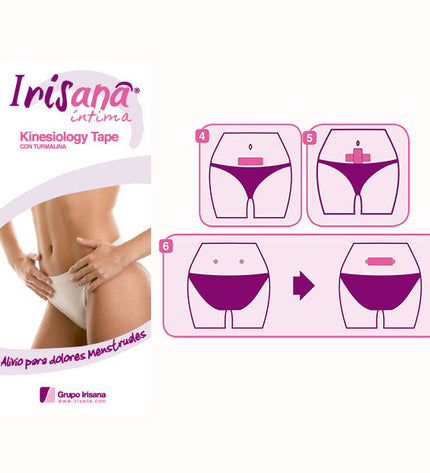 IRISANA - RUBAN AUTO-ADHÉSIF POUR DOULEURS MENSTRUELLES - Concombre Boutique
