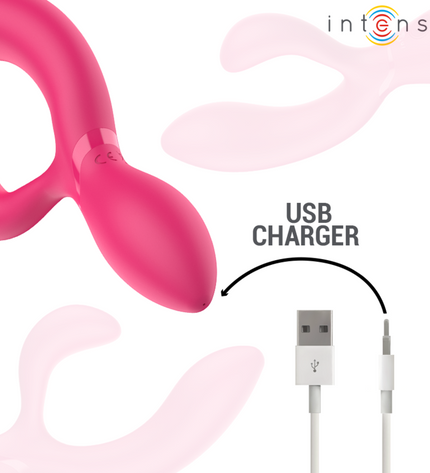 STIMULATEUR VIBRANT ARTICULÉ INTENSE - CHARLY by INTENSE HIGH TECH