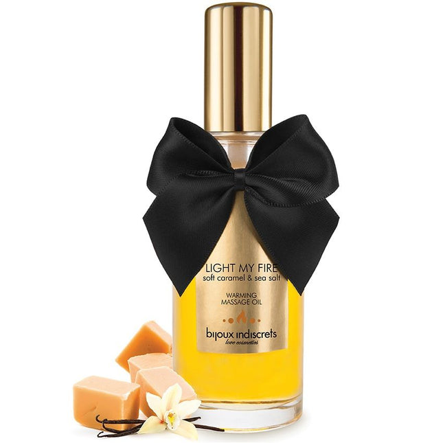 BIJOUX - HUILE DE MASSAGE EFFET CHALEUR ARÔME CARAMEL by BIJOUX LOVE COSMETIQUES