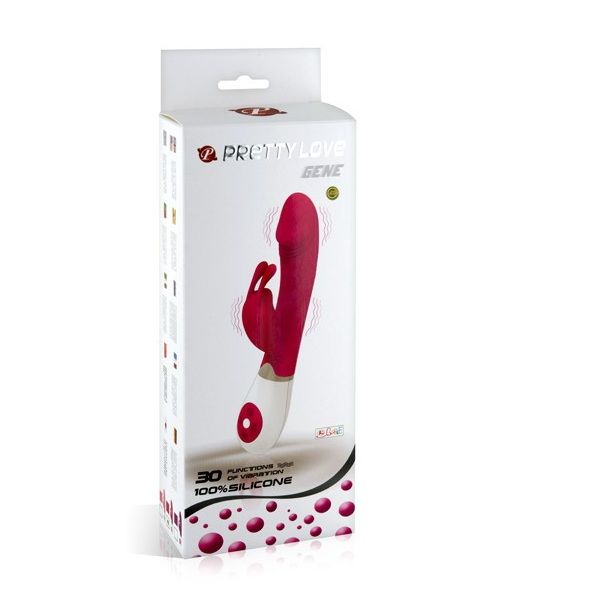 PRETTY LOVE - VIBRATEUR AVEC GÈNE DE LAPIN - Concombre Boutique