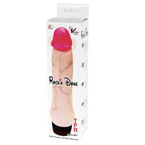 BAILE - ROCKIN DONG PÉNIS CYBER PEAU III - Concombre Boutique