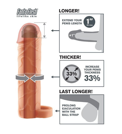 FANTASY X- TENSIONS - PERFECT 1 EXTENSION BALL STRAP SKIN - Concombre Boutique