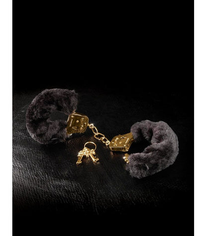 FETISH FANTASY GOLD - MANCHETTES DELUXE FURRY - Concombre Boutique