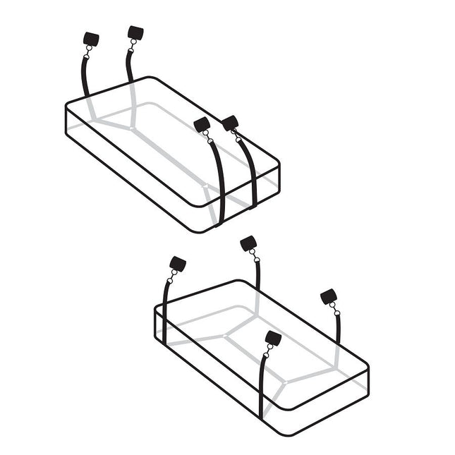 FETISH FANTASY LIMITED EDITION - RETENUES DE MATELAS WRAPAROUND - Concombre Boutique