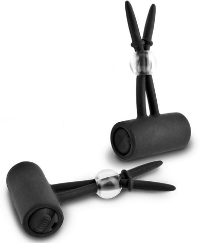 FETISH FANTASY ÉDITION LIMITÉE - SUÇON DE TÉTONS VIBRANT EN SILICONE - Concombre Boutique