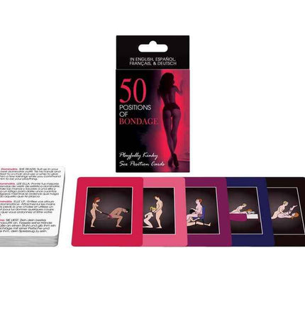 KHEPER GAMES - 50 POSITIONS DE CARTES BONDAGE