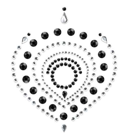 BIJOUX - INDISCRETS FLAMBOYANT NOIR & ARGENT