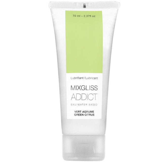 MIXGLISS - LUBRIFIANT BASE D'EAU SAVEUR AGRUMES 70 ML - Concombre Boutique
