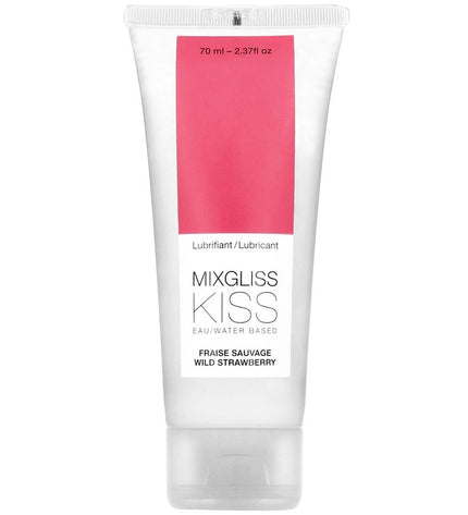 MIXGLISS - LUBRIFIANT BASE D'EAU SAVEUR FRAISE 70 ML - Concombre Boutique