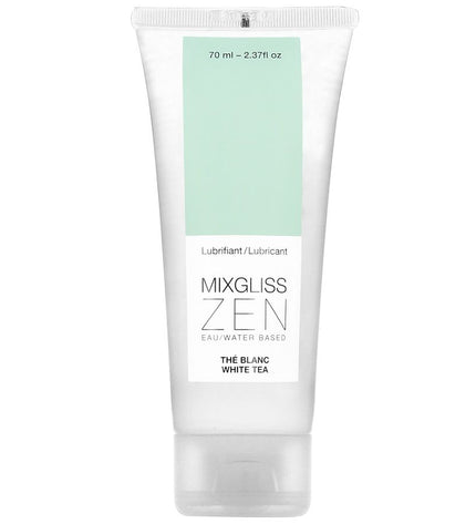MIXGLISS - LUBRIFIANT ZEN AU THÉ BLANC 70ML - Concombre Boutique