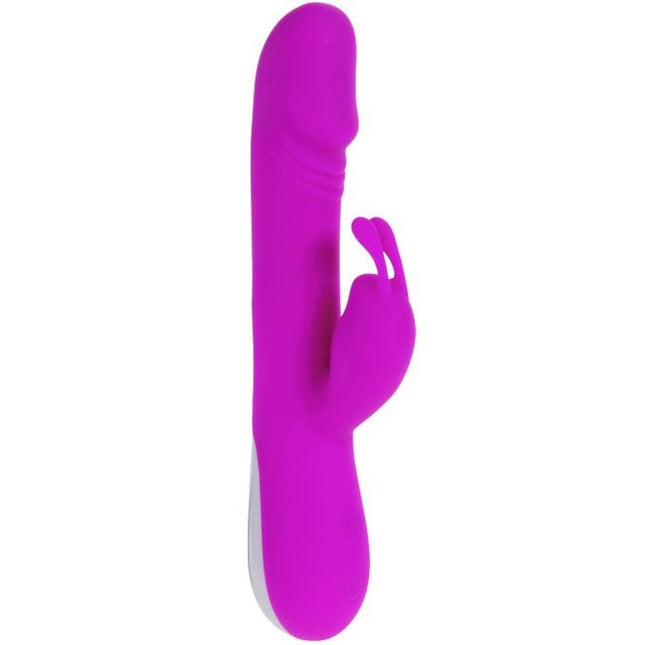 PRETTY LOVE - FLIRTATION VIBRATEUR ROBERT AVEC STIMULATEUR DE CLITORIS - Concombre Boutique