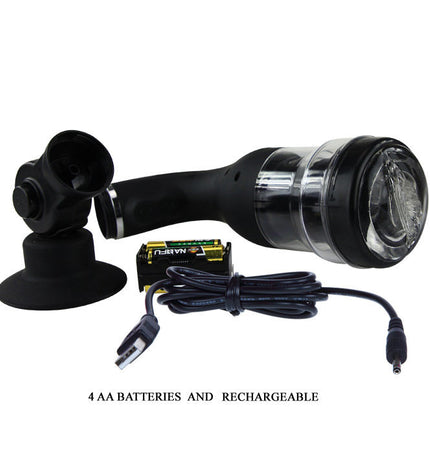 BAILE - MASTURBATEUR AUTOMATIQUE ROTATION LOVER AVEC SUPPORT - Concombre Boutique