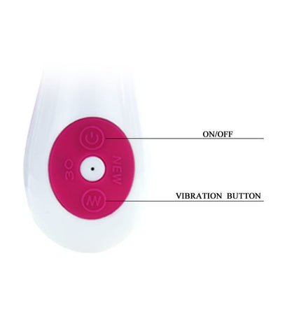 PRETTY LOVE - VIBRATEUR AVEC GÈNE DE LAPIN - Concombre Boutique
