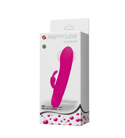 PRETTY LOVE - FLIRTATION VIBRATEUR AVEC LAPIN CÉSAR - Concombre Boutique