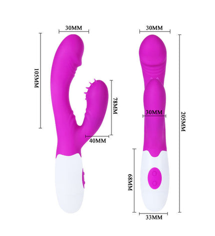 PRETTY LOVE - VIBRATEUR STIMULATEUR ANDR? - Concombre Boutique