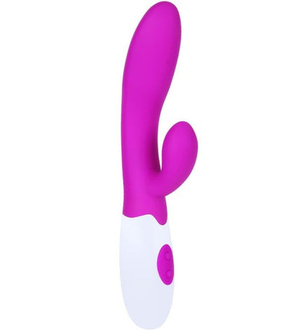 PRETTY LOVE - FLIRTATION VIBRATEUR ALVIS AVEC STIMULATEUR DE CLITORIS - Concombre Boutique