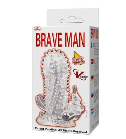 BAILE - BRAVE MAN RABBIT VIBRATEUR EXTENSION DE PÉNIS