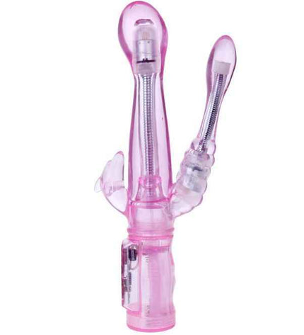 BAILE - VIBRATEUR FLEXIBLE AVEC STIMULATEUR ANAL