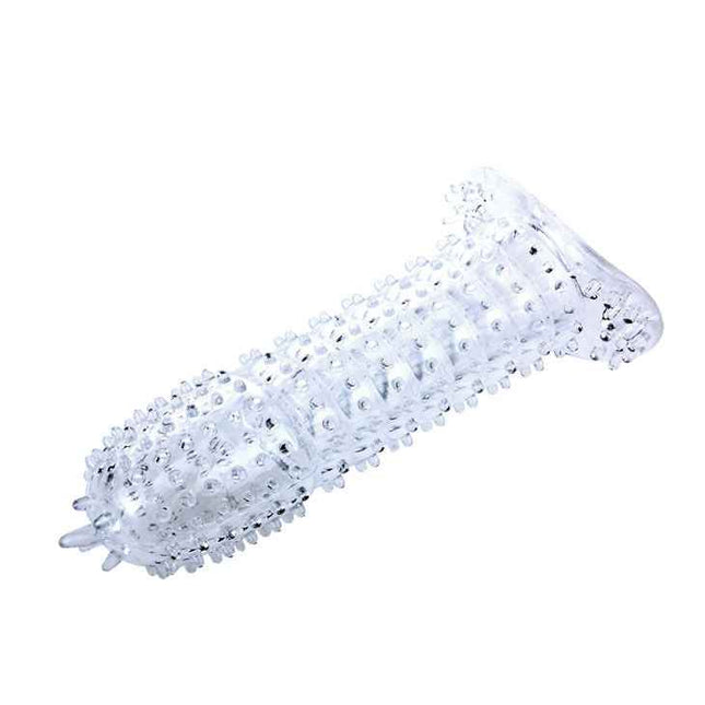 BAILE - GAINE PÉNIENNE  POINTS STIMULANTS VIOLET 14 CM - Concombre Boutique