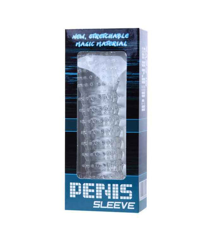 BAILE - GAINE PÉNIENNE  POINTS STIMULANTS ROSE 14 CM - Concombre Boutique