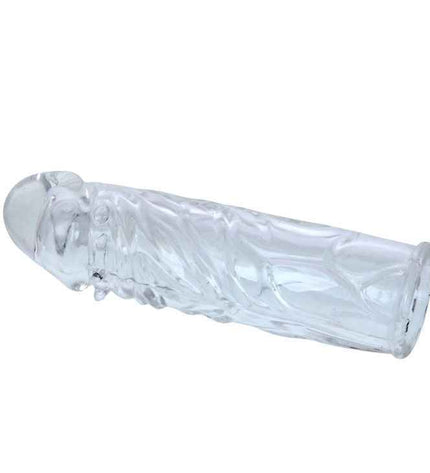 BAILE - HOUSSE LILAS POUR LE PÉNIS EN SILICONE ADAPTABLE 13 CM - Concombre Boutique