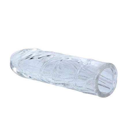 BAILE - COUVERCLE DE PÉNIS EN SILICONE TRANSPARENT 13 CM - Concombre Boutique