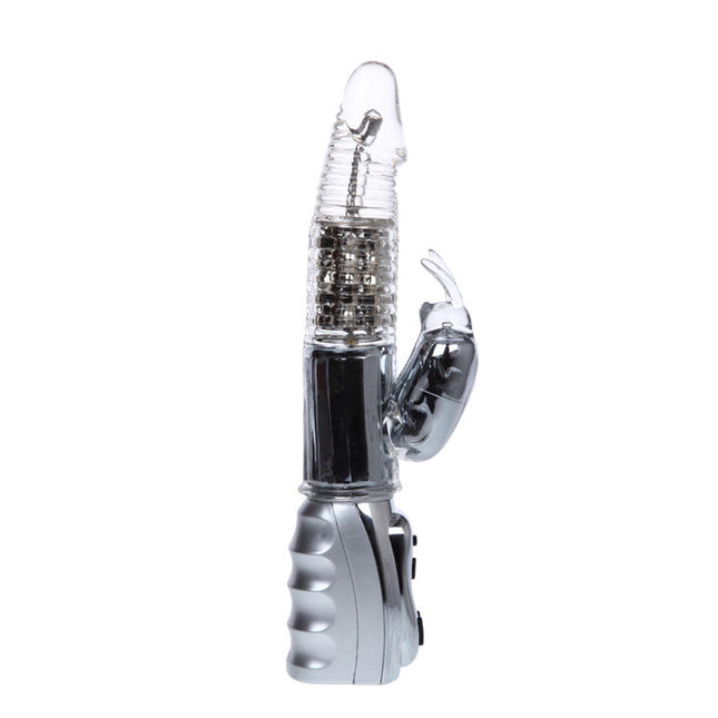 BAILE - ROTATEUR TRANSPARENT MISSILE AMOUR 26.5 CM - Concombre Boutique