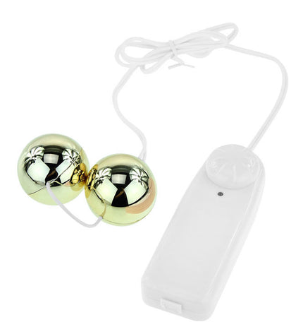 BAILE - VIBRATEUR  BALLES CHINOIS GOLDEN - Concombre Boutique