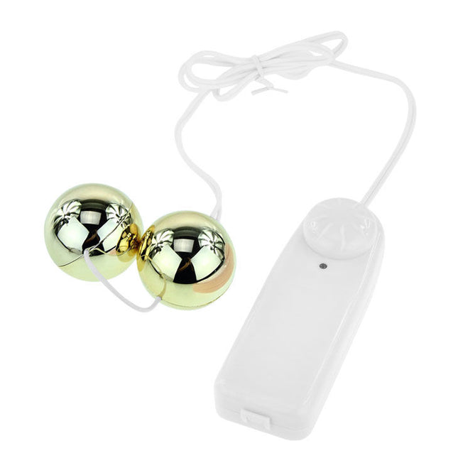 BAILE - VIBRATEUR  BALLES CHINOIS GOLDEN - Concombre Boutique
