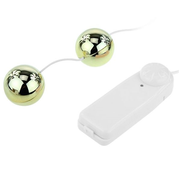 BAILE - VIBRATEUR  BALLES CHINOIS GOLDEN - Concombre Boutique