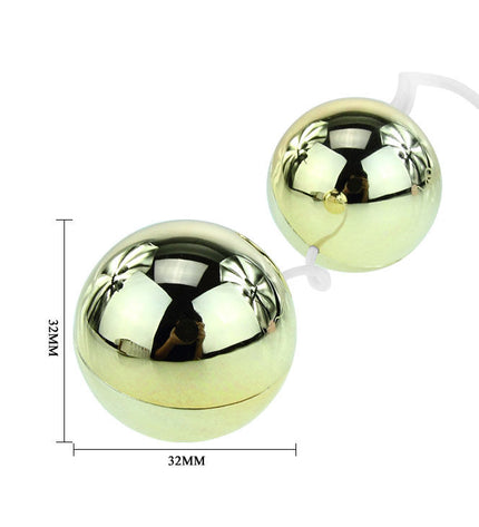 BAILE - VIBRATEUR  BALLES CHINOIS GOLDEN - Concombre Boutique
